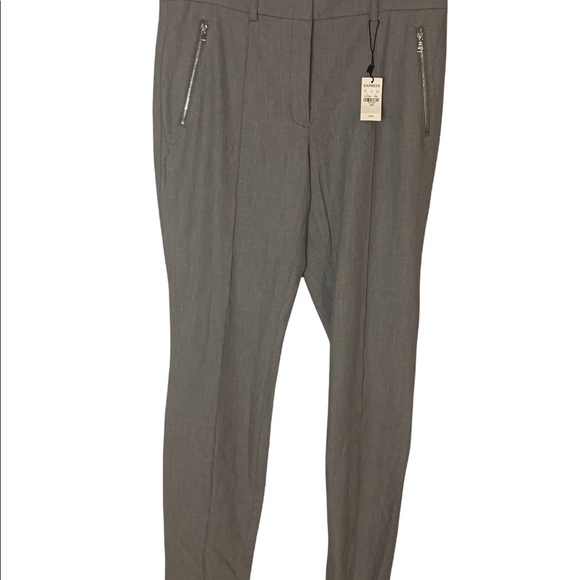 Express Skinny High Rise Slacks. - Picture 2 of 7
